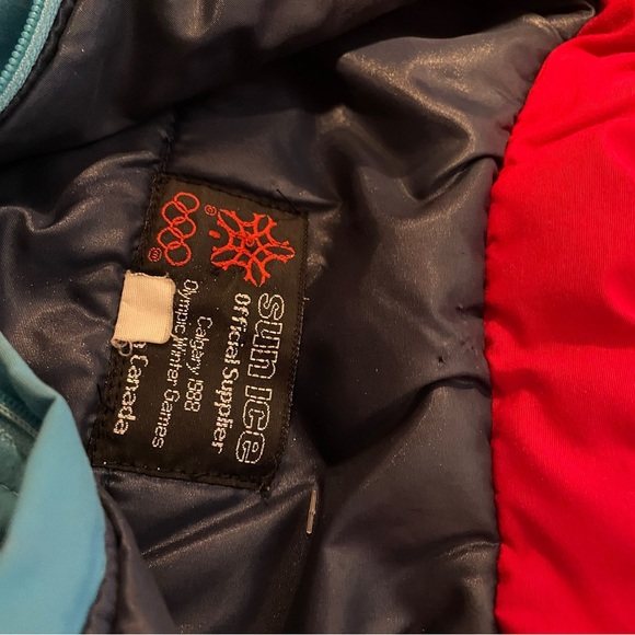 Vintage 1988 Olympics Winter Jacket Sunice - Picture 8 of 11